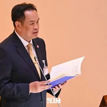 泰国总理阿努廷回应内阁改组、政党合并传闻