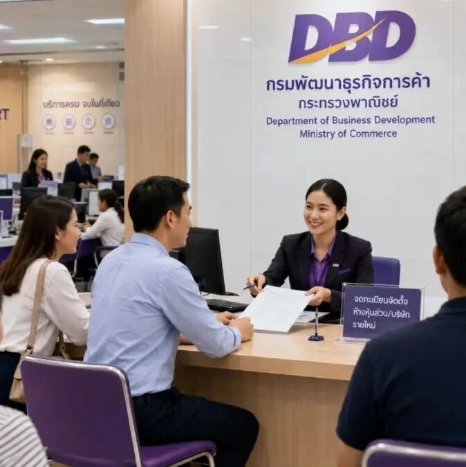 泰国商业发展厅11月起全面实行企业登记线上办理