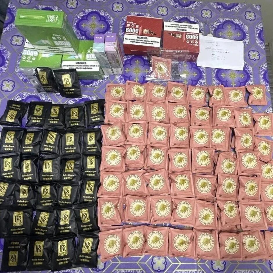 泰国楠府边境查获131包带中文包装“胶原蛋白” 老挝籍女子涉运货被捕