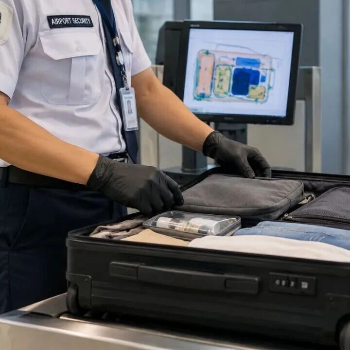 一只被剪开的行李箱,揭开泰国机场新规