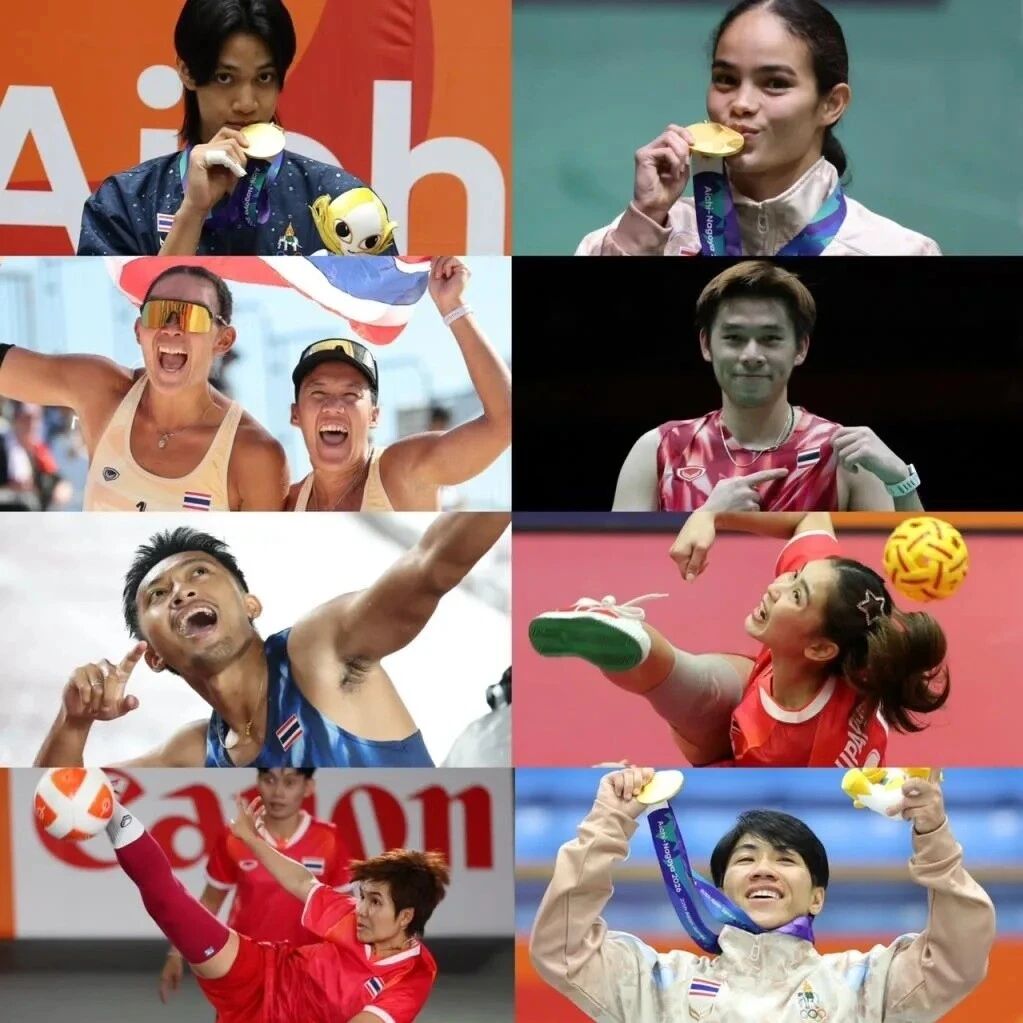 泰国代表团2026年亚运会斩获18金 位列奖牌榜第七 居东盟国家之首