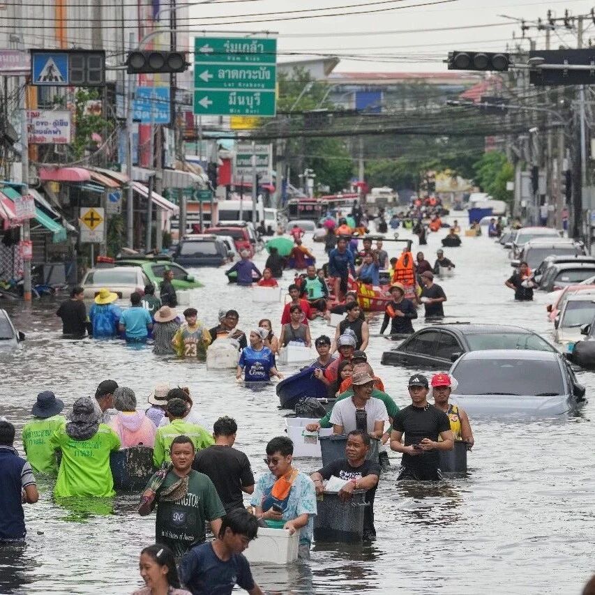 泰国洪灾持续:曼谷与东部经济走廊进入强降雨防守期