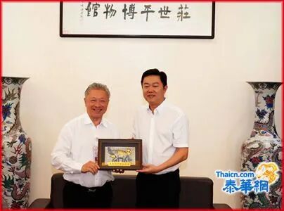 普宁市委常委谢熙会见泰国潮州会馆主席陈运金一行