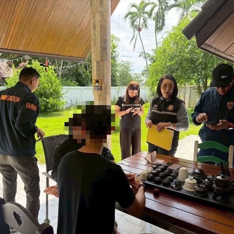 清迈正严查外国人非法务工!一持DTV签证的中国人因网售佛牌被捕!