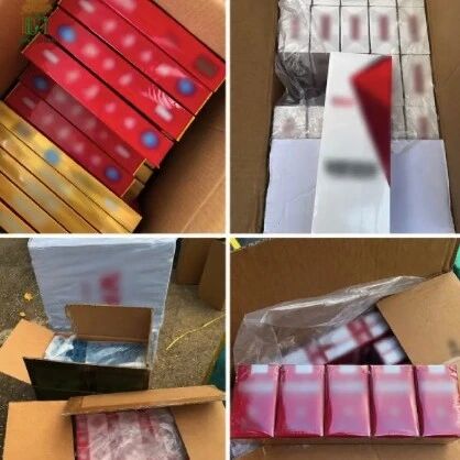 泰柬边境查获26万余包走私香烟 涉案金额超2600万铢