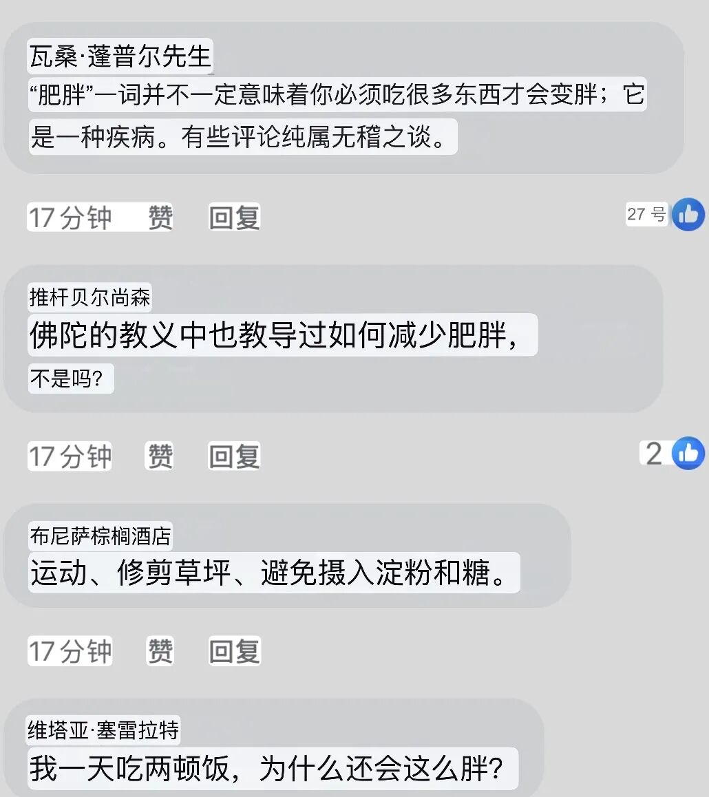 260公斤!泰国34岁僧人胖到失明,网友质疑一天两顿咋这么胖? 图片 16