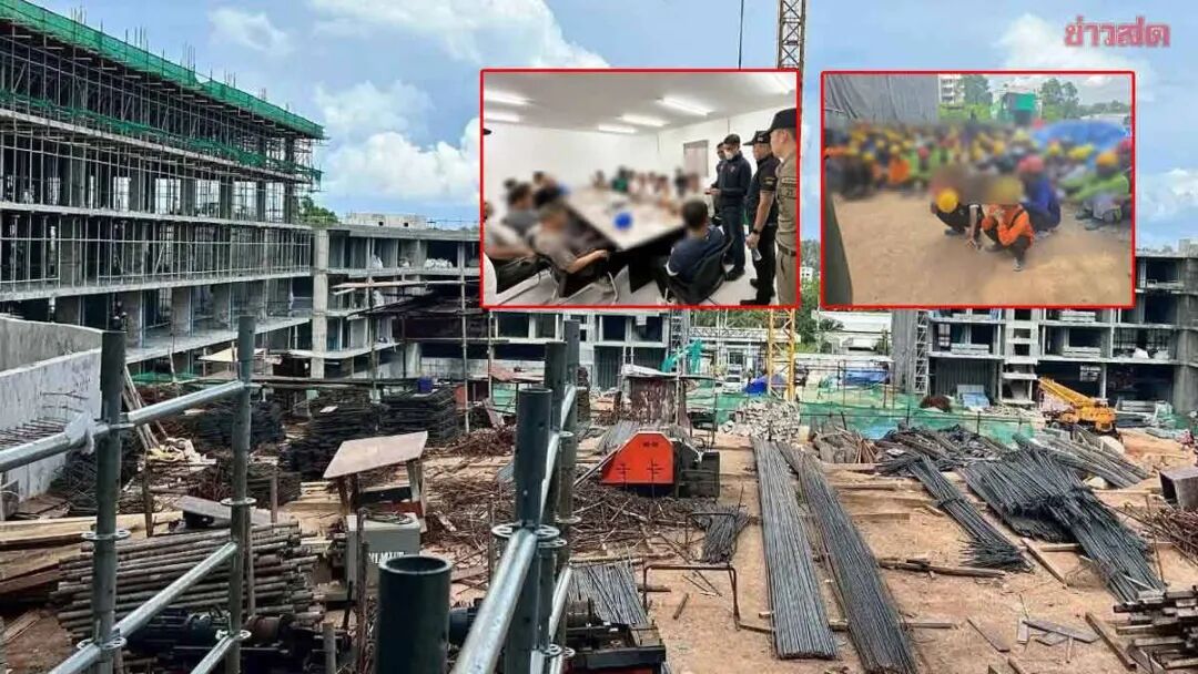 泰国普吉岛突查建筑工地:16名中国籍工程师及62名非法劳工被捕! 图片 4